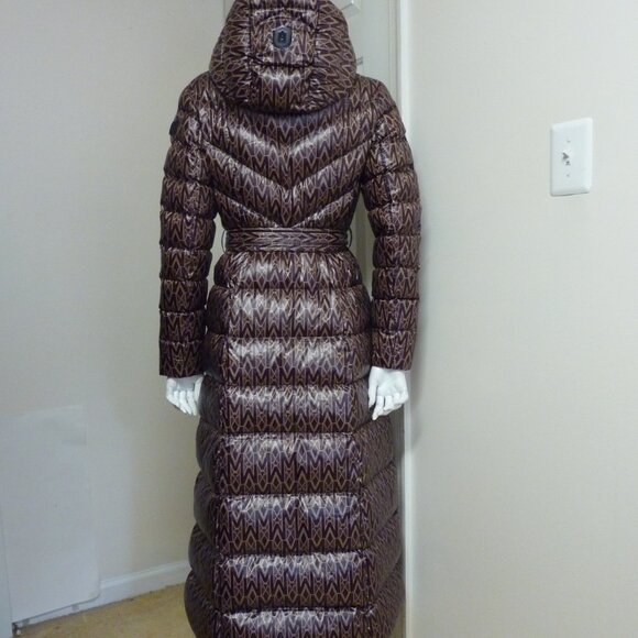 MACKAGE Calina Logo-print Padded Long Down Coat - Picture 14 of 15